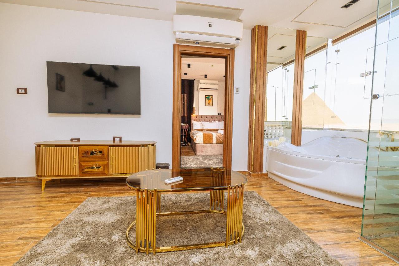White Pyramids Inn Nazlet el Simman Экстерьер фото