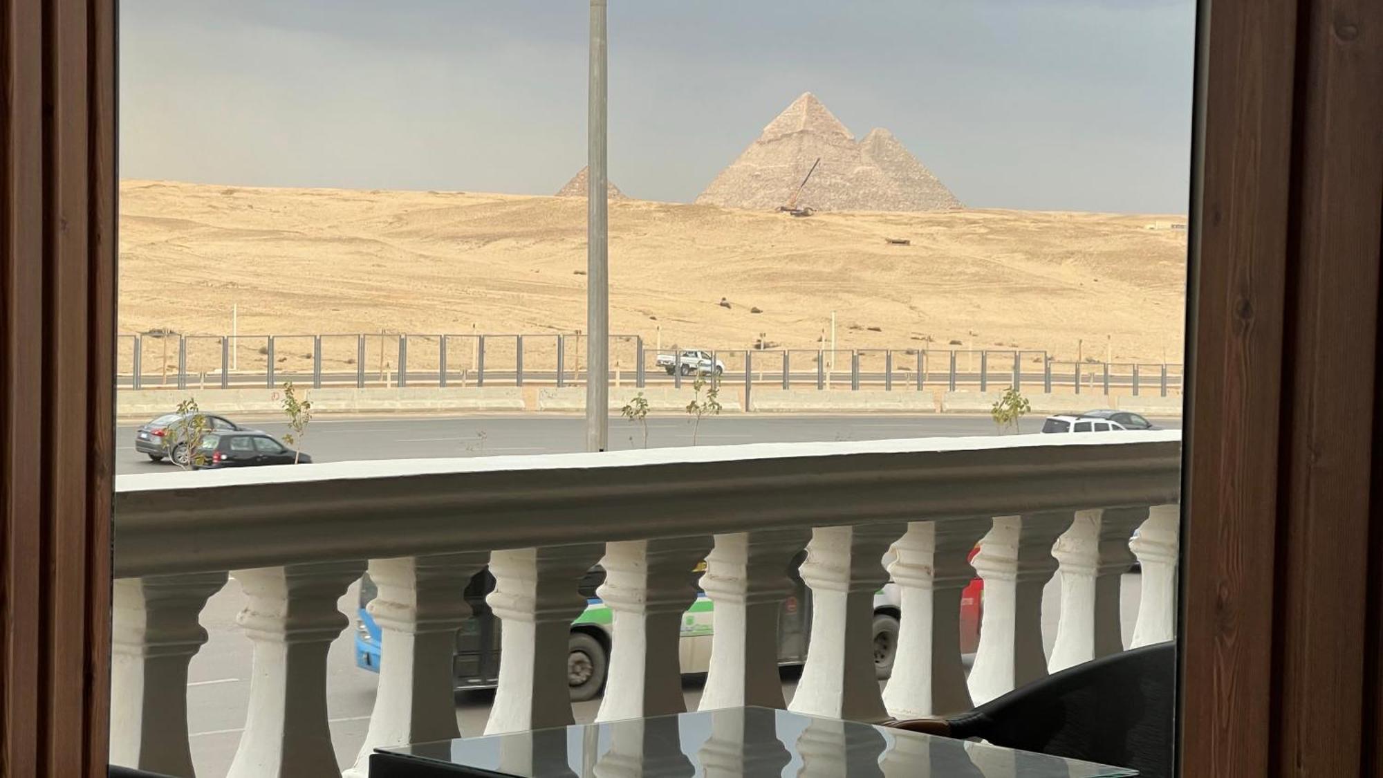 White Pyramids Inn Nazlet el Simman Экстерьер фото
