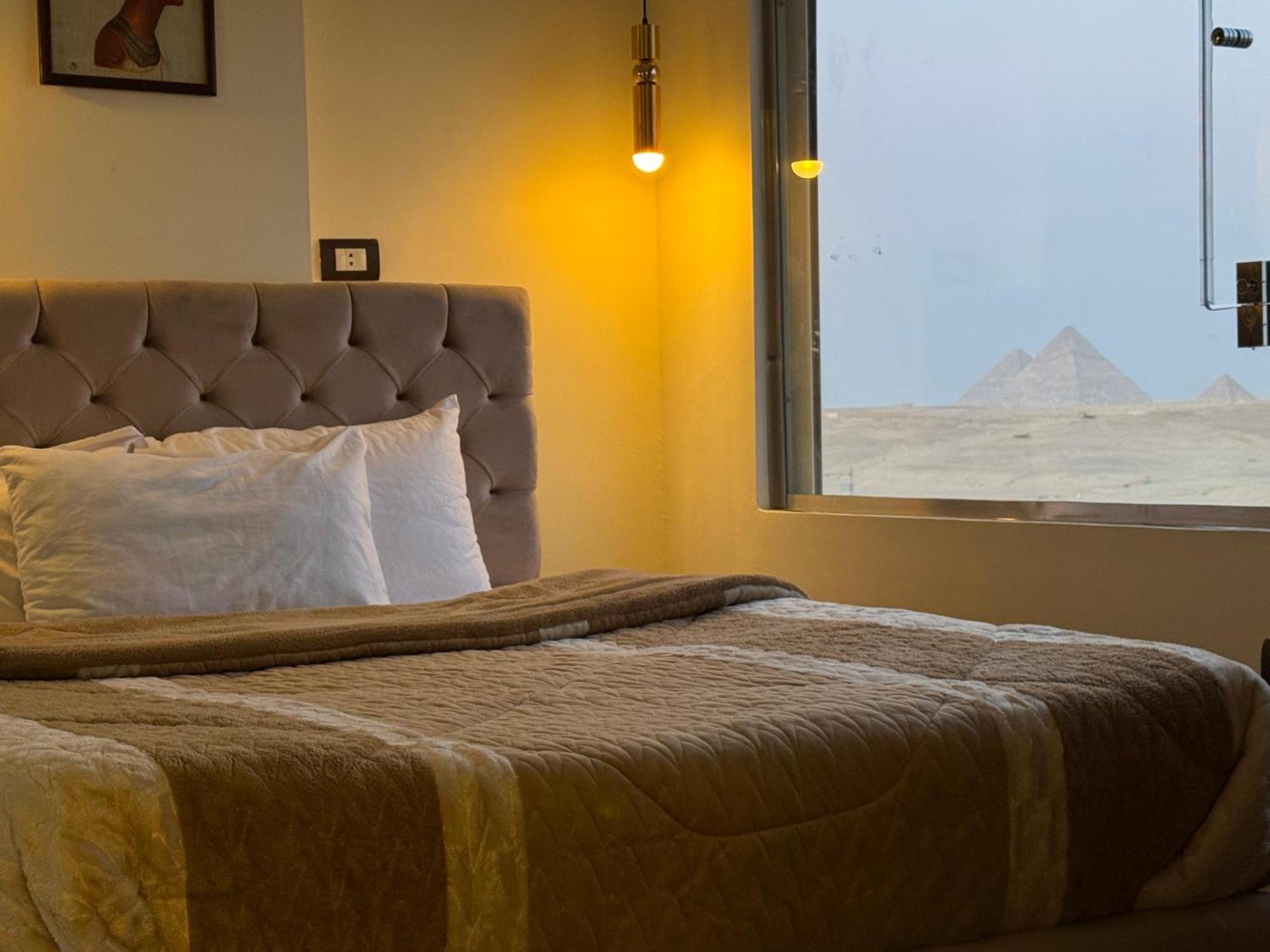 White Pyramids Inn Nazlet el Simman Экстерьер фото