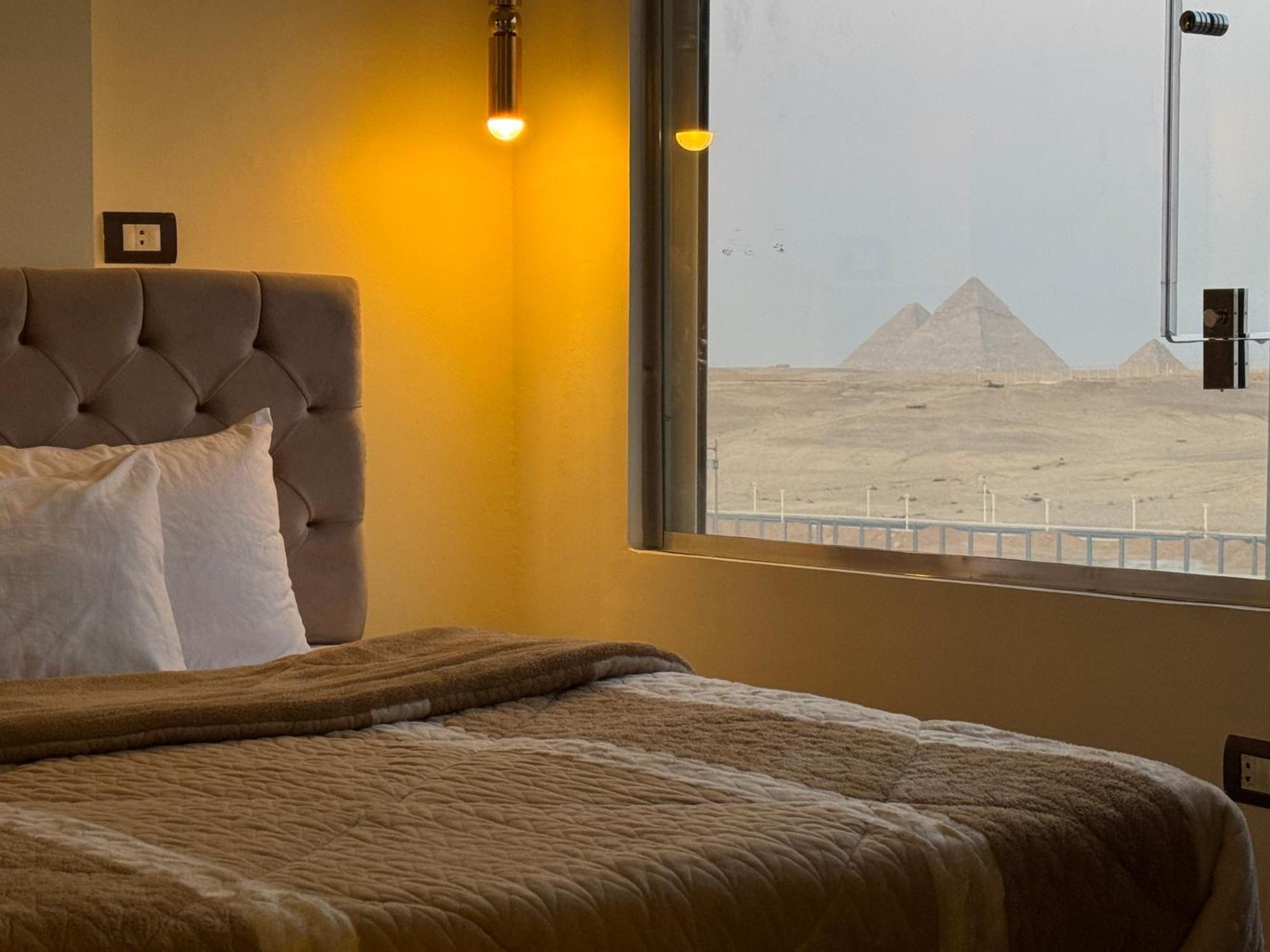 White Pyramids Inn Nazlet el Simman Экстерьер фото
