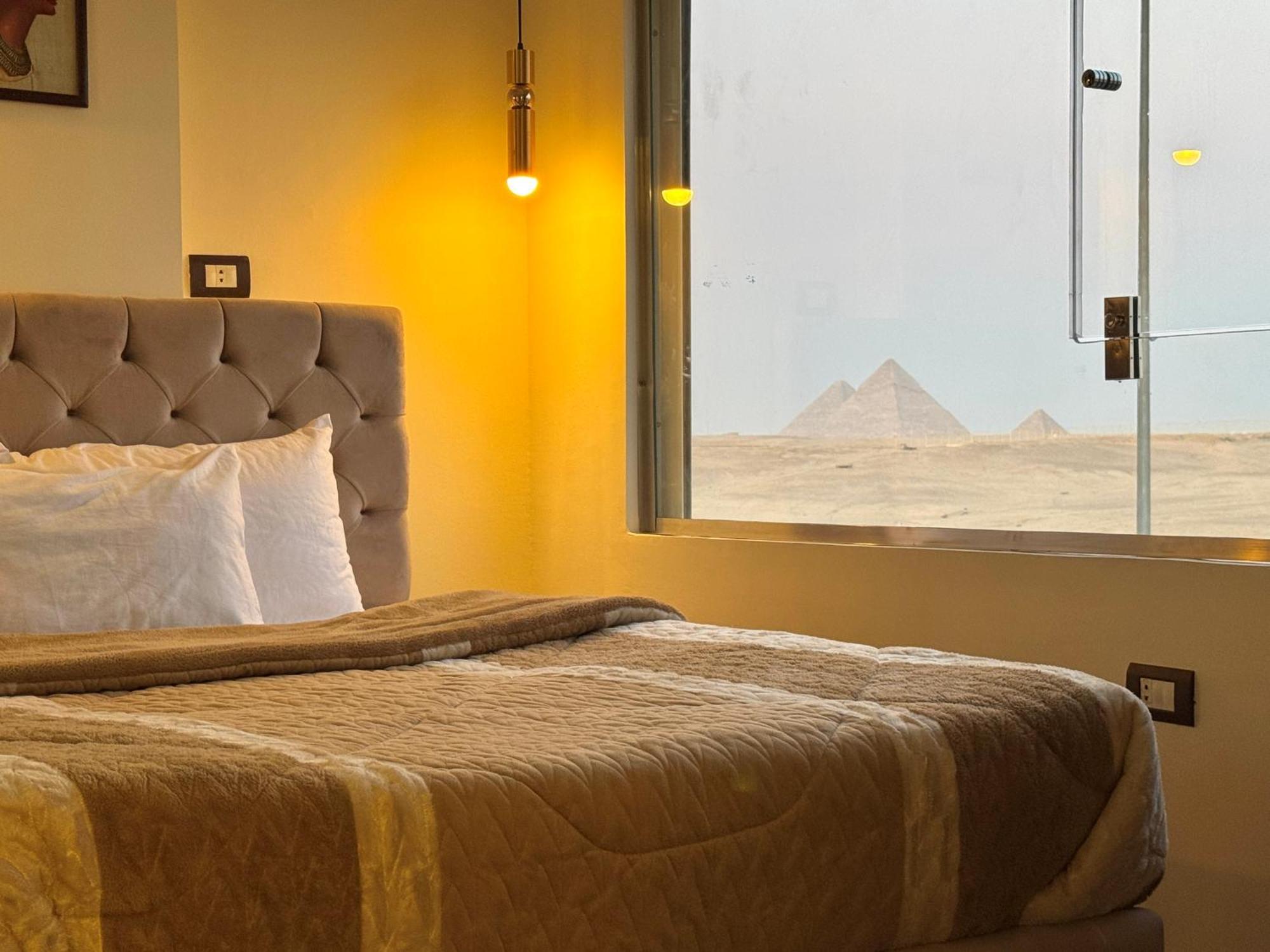 White Pyramids Inn Nazlet el Simman Экстерьер фото